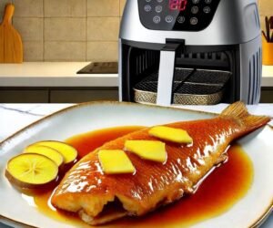 Como fazer peixe na airfryer com gengibre e mel: Leve e Saboroso