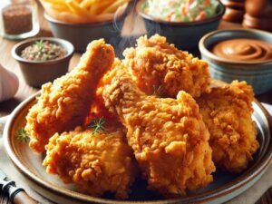Receita de frango frito: Você nunca vai acreditar no segredo!