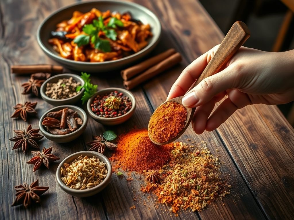 O Equilíbrio de Sabores nas Cinco Especiarias Chinesas