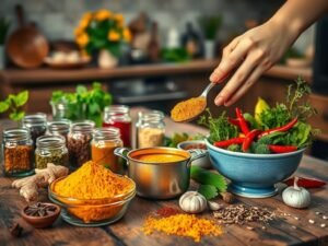 Curry em Pó: Preparando com Especiarias Frescas
