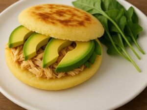 ð¥ Arepa Fit de Frango com Abacate: Leve, Crocante e Perfeita para o Almoço