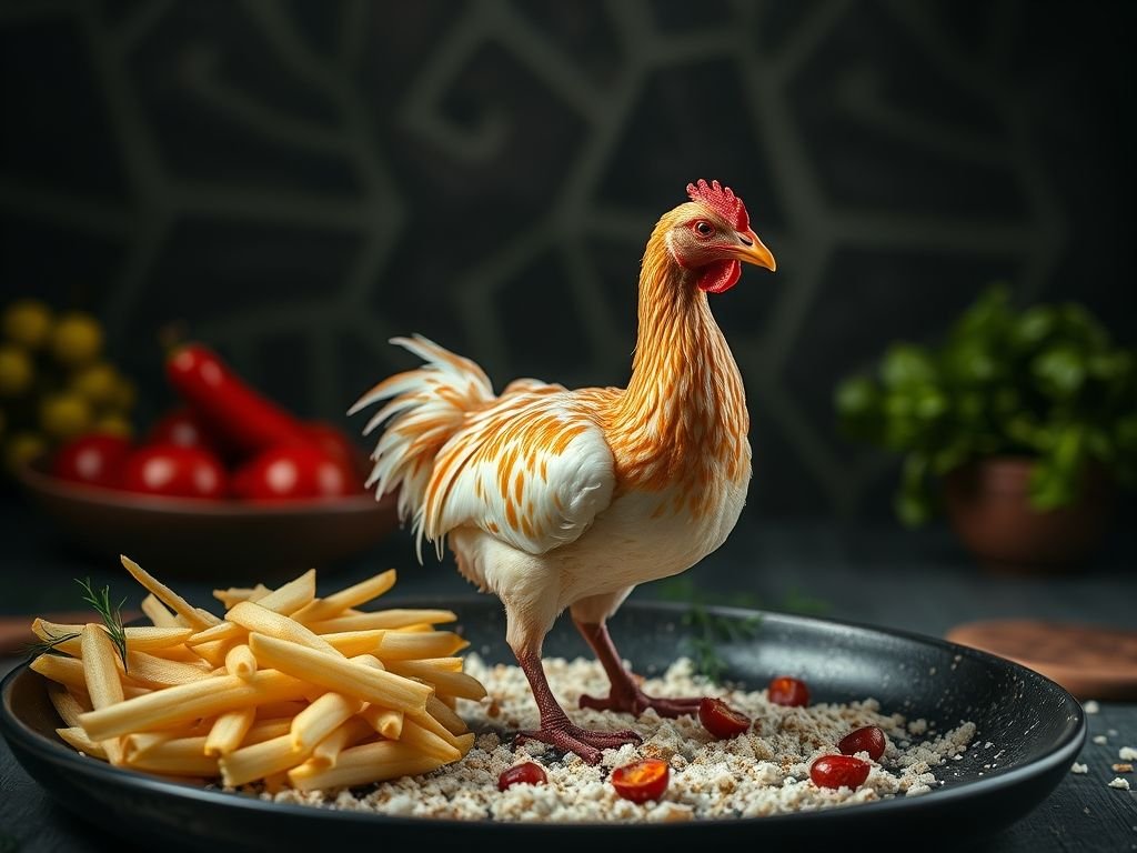 Cominho e frango