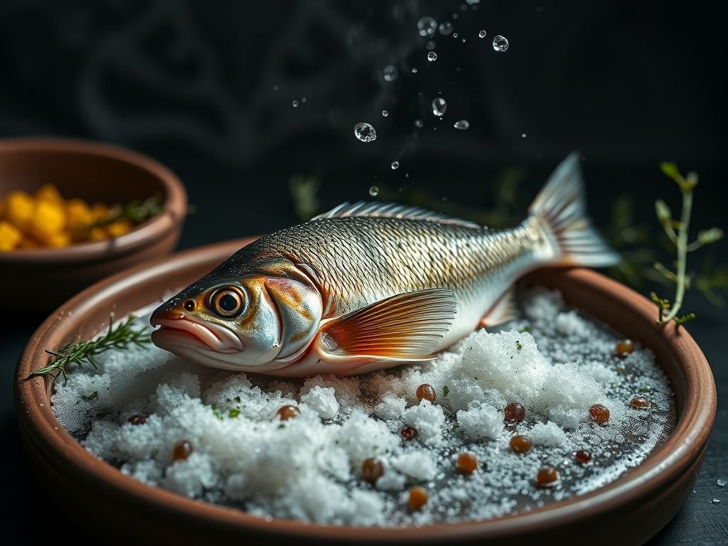 Cominho e peixes