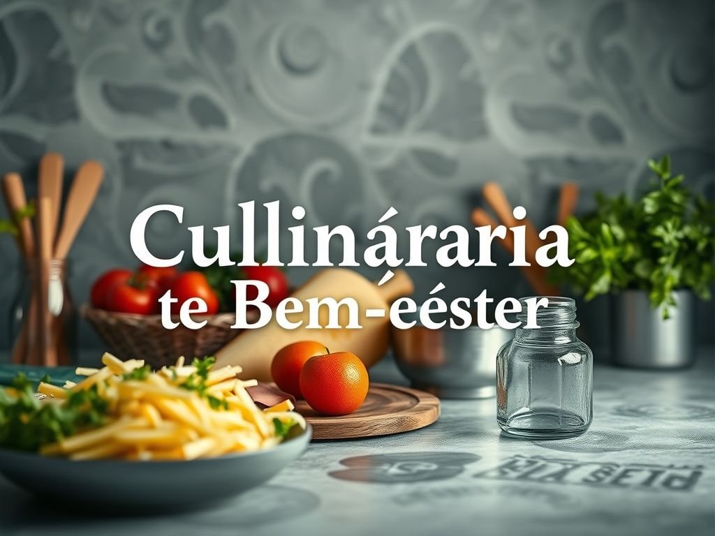Culinária e Bem-estar