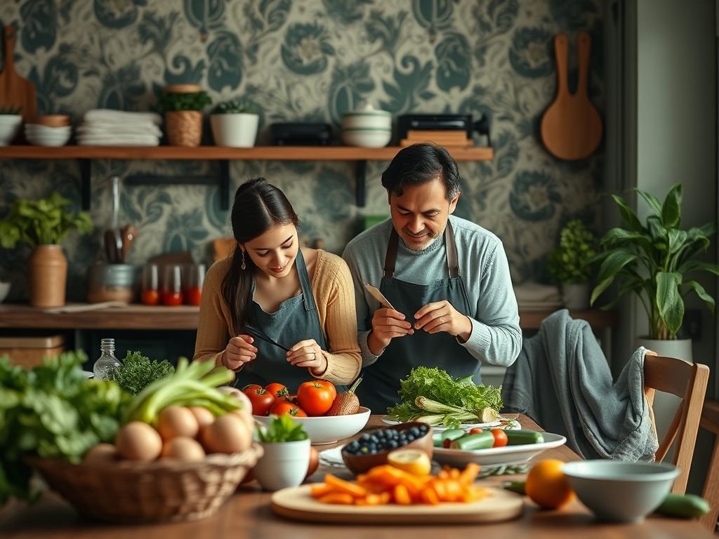 Culinária saudável para a família