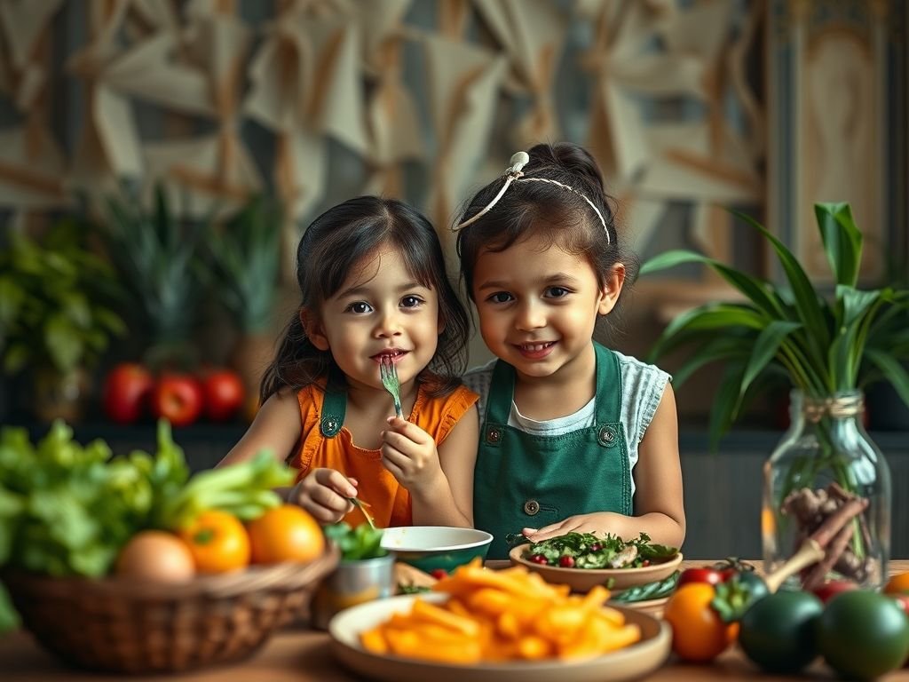 Culinária saudável para crianças