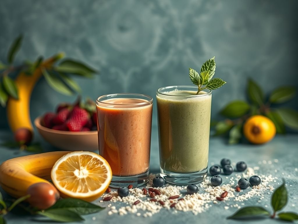 Cúrcuma e smoothies