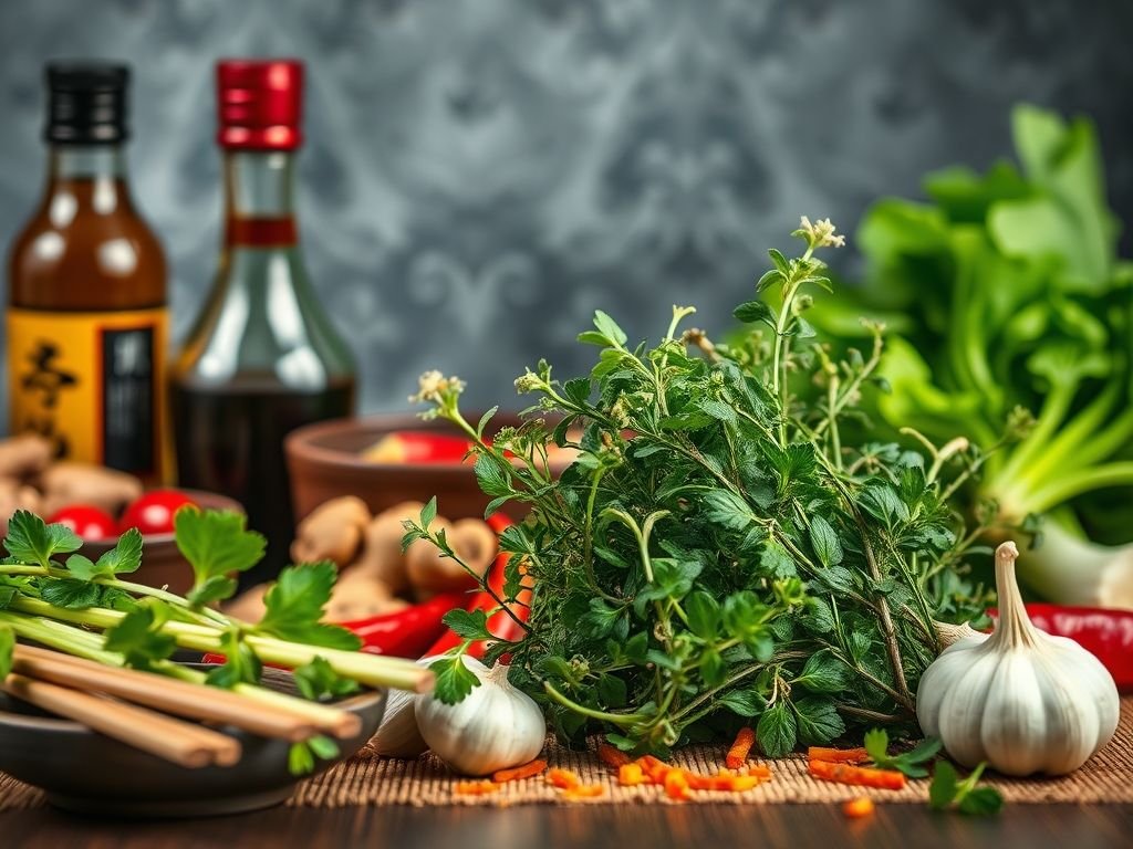 Orégano e a culinária asiática