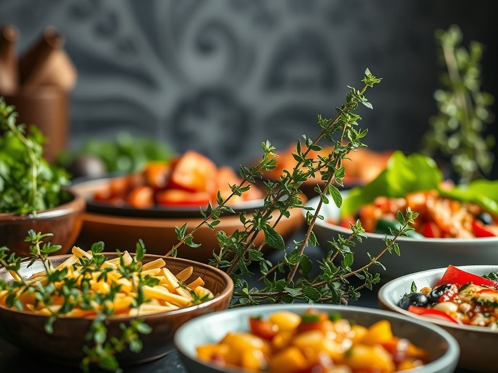 Orégano e a culinária criativa
