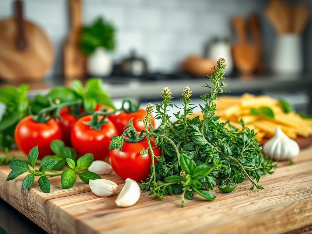 Orégano e a culinária italiana