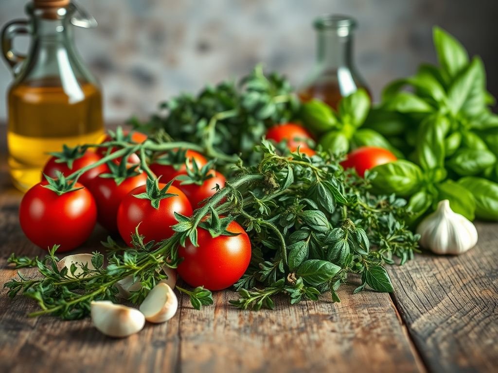 Orégano e a culinária mediterrânea
