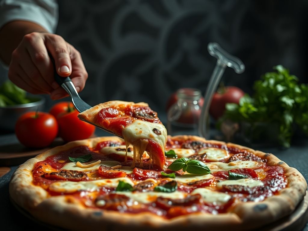 Pizza com massa pronta