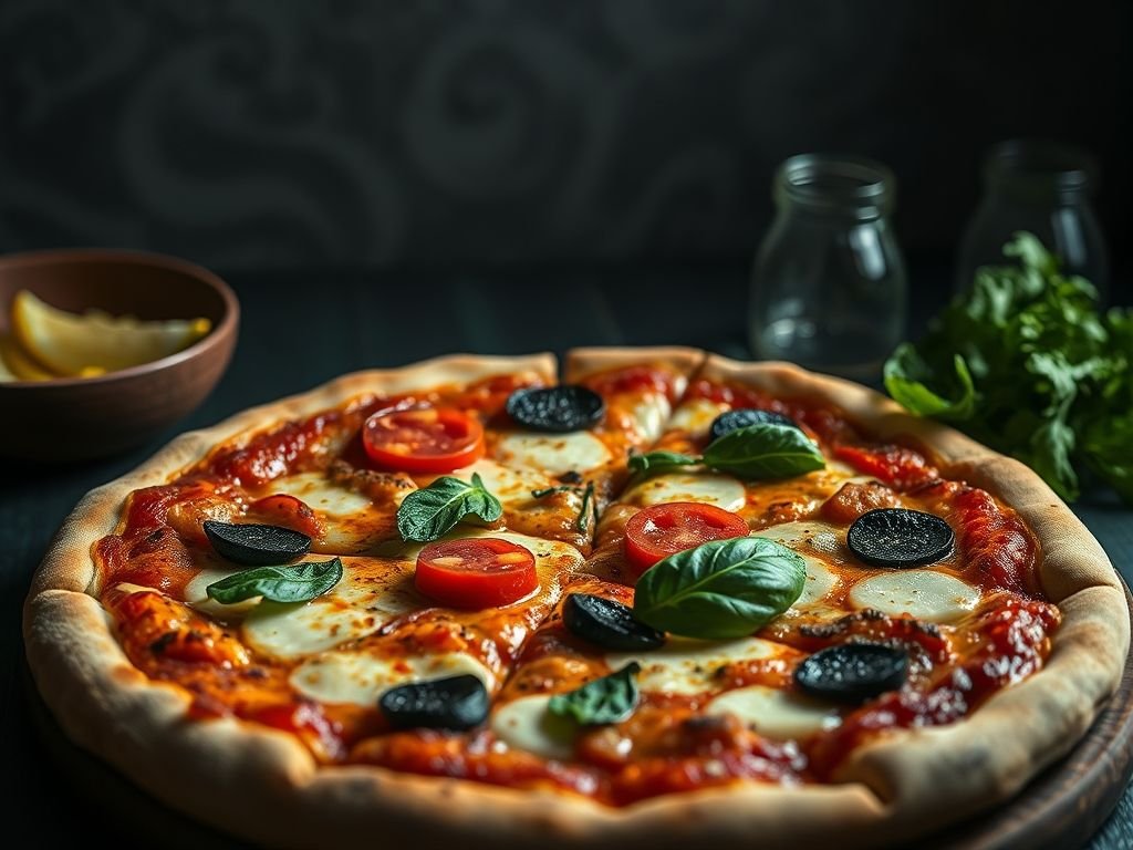 Pizza de palmito