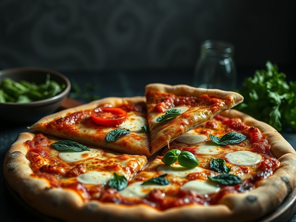 Pizza de queijo Pizza de queijo