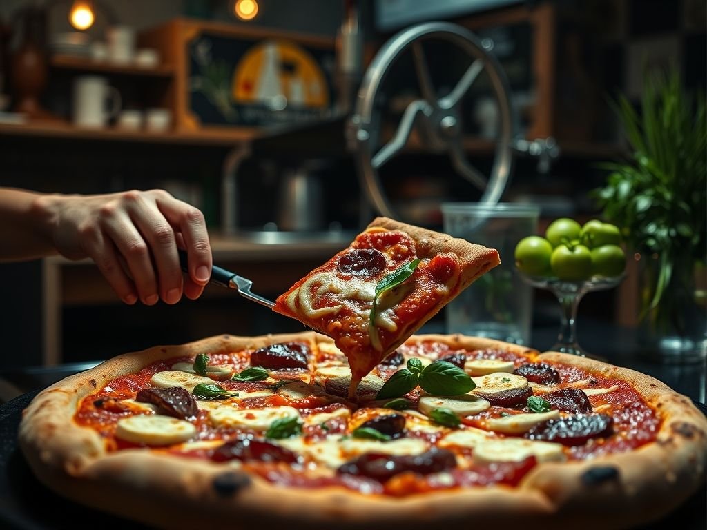 Pizza de restaurante