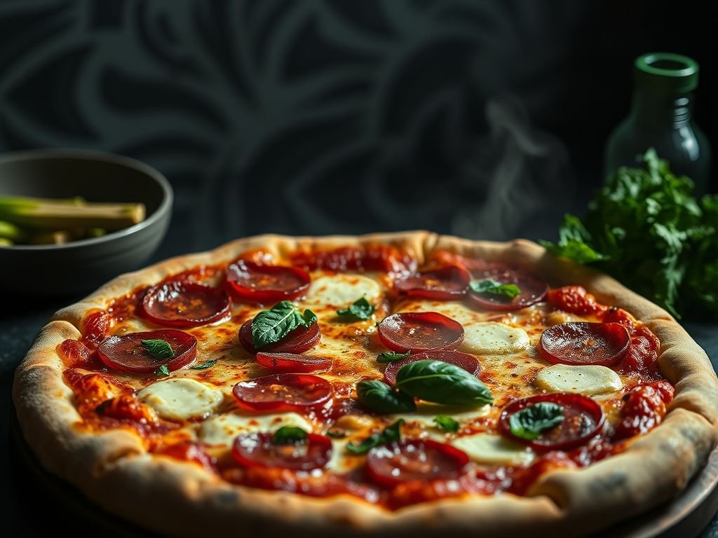 Pizza de salame