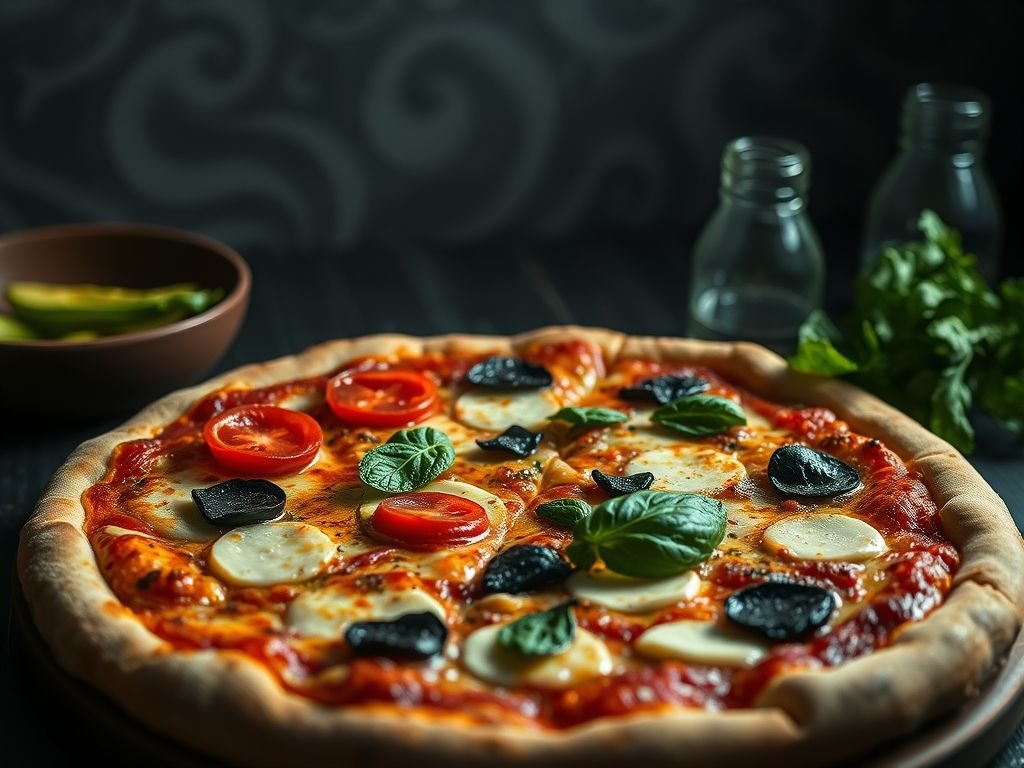 Pizza de sobremesa