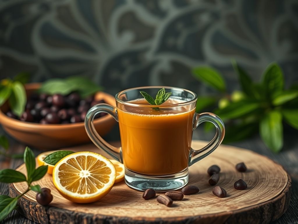 Receitas de chás com cúrcuma