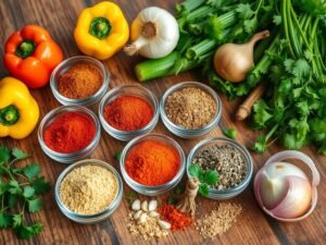 Tempero Cajun: Opções Saudáveis e Nutritivas
