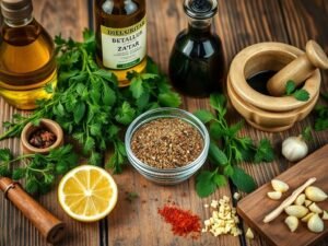 Tempero Za’atar: Usando em Molhos e Vinagretes