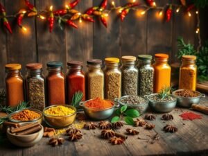 Misturas de Especiarias para Pratos Festivos: Transforme Suas Receitas