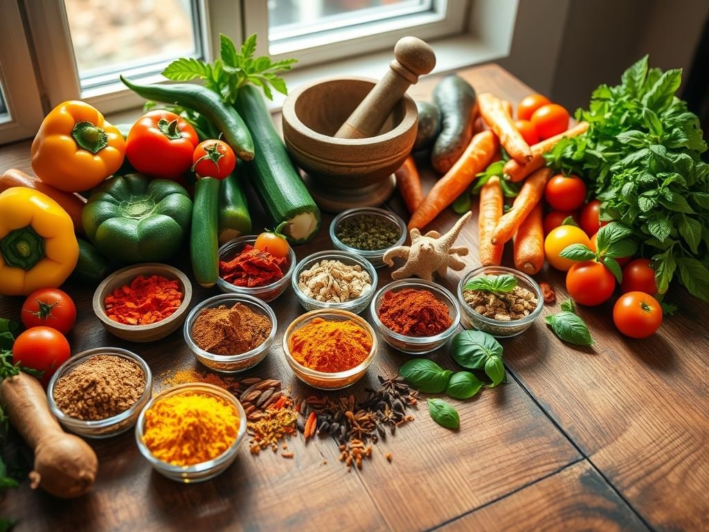 Misturas de Especiarias para Pratos com Legumes: O Segredo para Sabores Incríveis