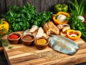 Tempero Cajun: Usando em Pratos com Frango e Peixe