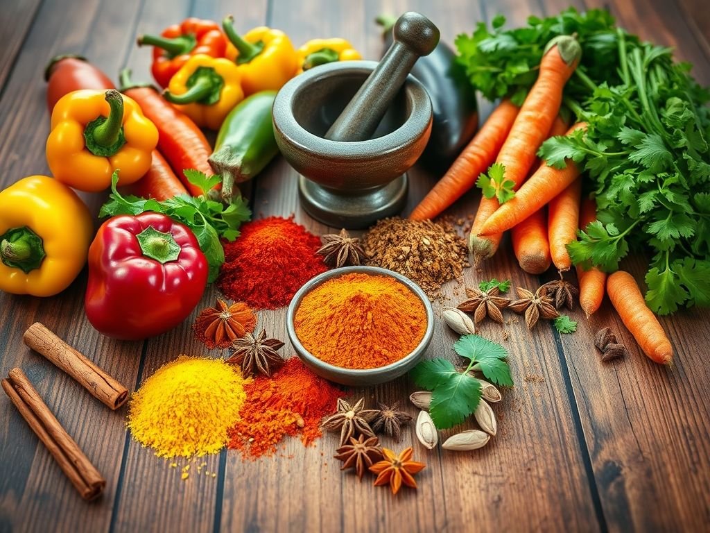 Tempero Garam Masala: O Papel em Pratos Vegetarianos