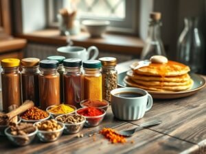 Misturas de Especiarias para Pratos de Café da Manhã: Transforme Sua Rotina