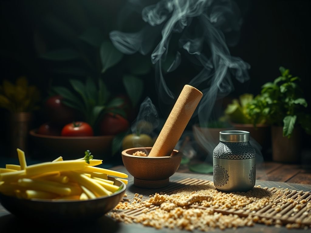 Temperos – Alho cultura do alimento