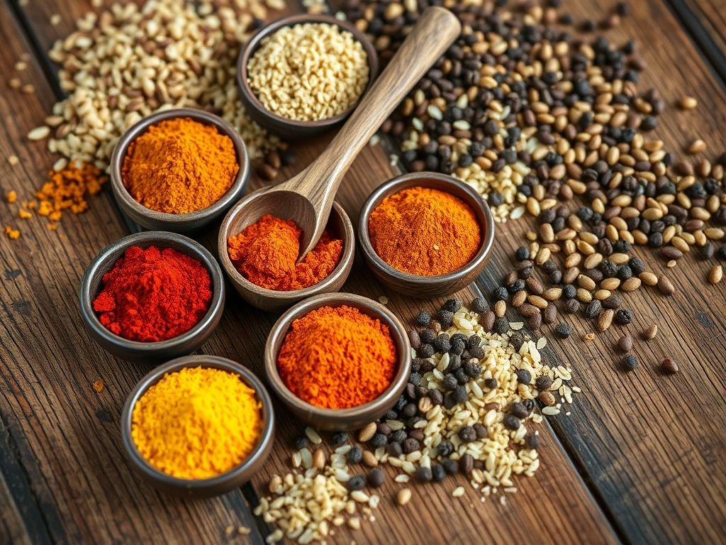 Misturas de Especiarias para Pratos com Grãos: Transforme Suas Receitas