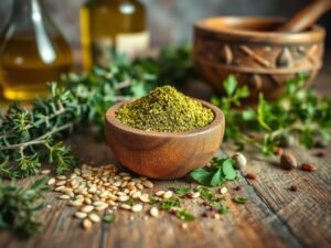 Tempero Za’atar: Benefícios Antioxidantes