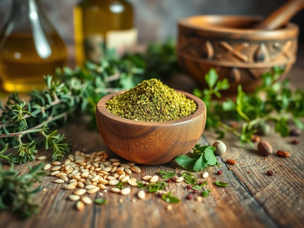 Tempero Za’atar: Benefícios Antioxidantes