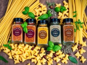 Misturas de Temperos Clássicas para Pratos com Massas