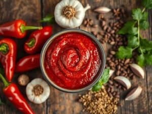 Tempero Harissa: Variando os Níveis de Picância