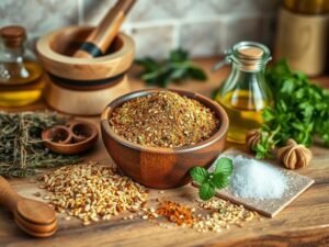 Tempero Za’atar: Mistura Caseira com Toque Pessoal