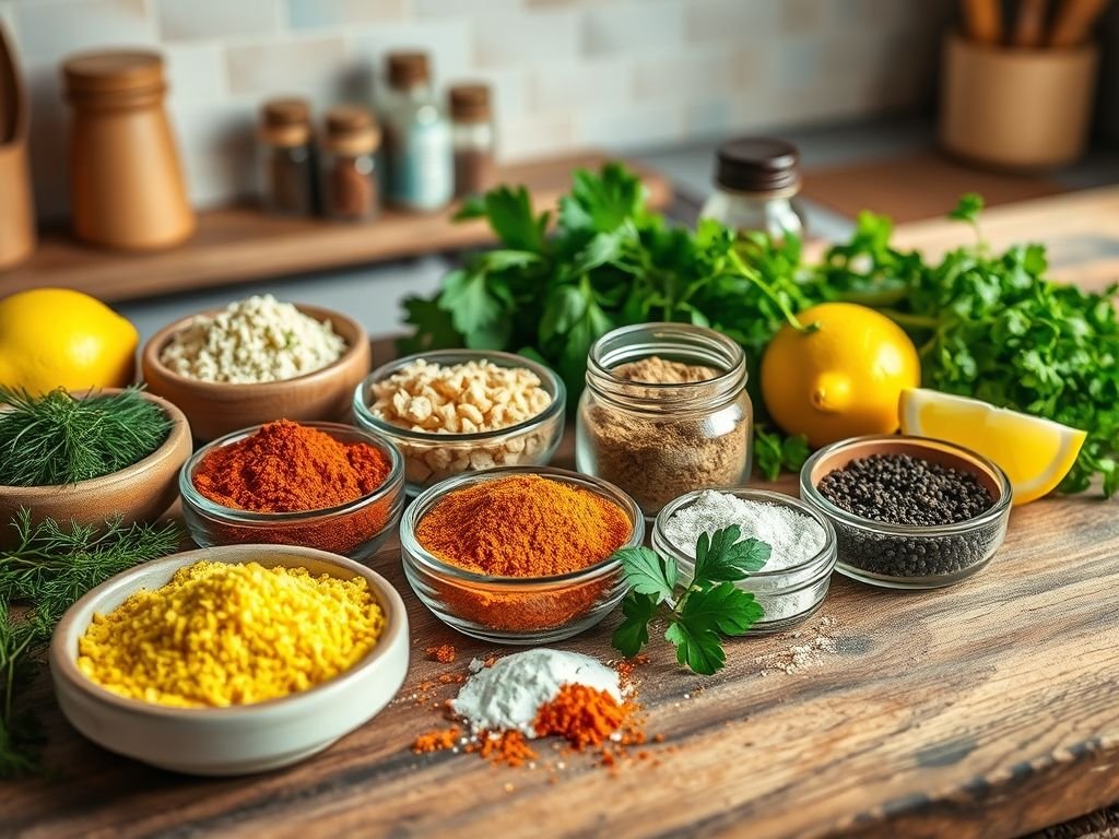 Misturas de Temperos Clássicas para Pratos com Peixe