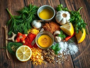 As Melhores Misturas de Temperos para Peixes e Frutos do Mar