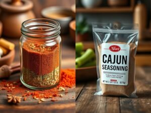 Tempero Cajun: Mistura Caseira vs. Industrializada